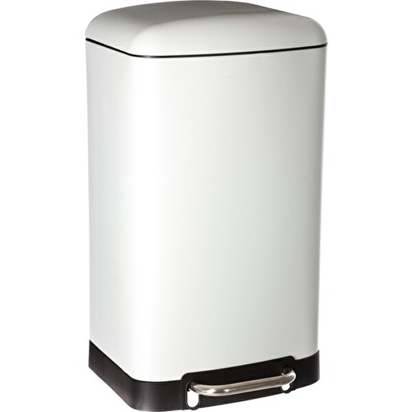 5five Simply Smart Ariane 30 L Metal Beyaz Çöp Kovası 133680