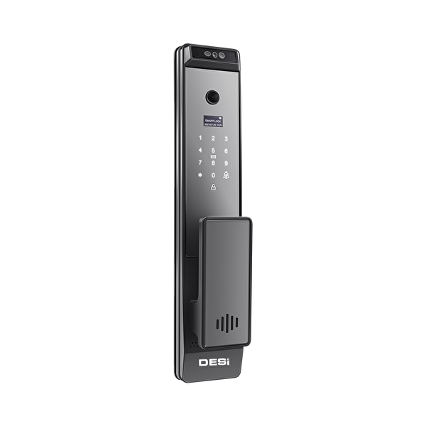 Desi QUiC Q032+ Akıllı Kilit Yüz Tanıma-Parmak İzi-Tuş Takımı-Kart Okuyucu