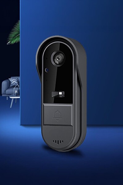 Torima CMR-25 Siyah Akıllı Su Geçirmez Kablosuz Kapı Zili