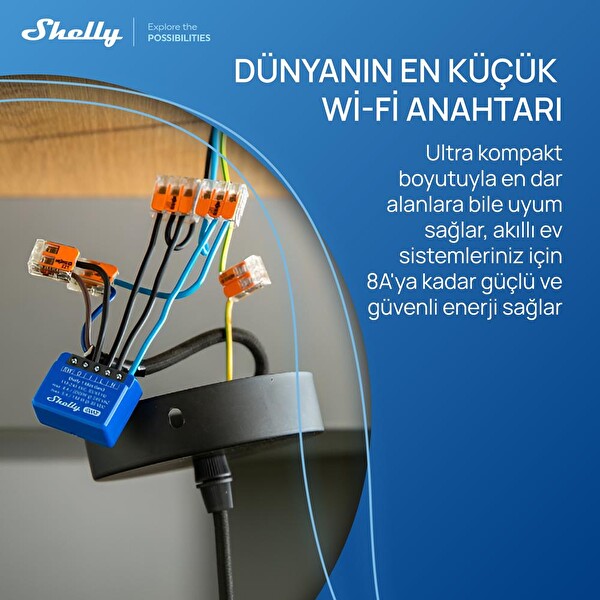 Shelly 1 Mini Gen3 Akıllı Röle