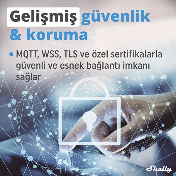 Shelly Plus 1 Wi-Fi ve Bluetooth Akıllı Röle