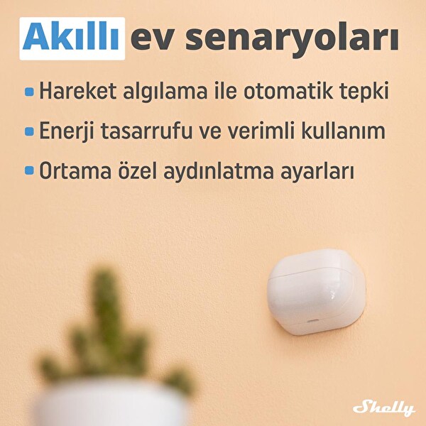 Shelly BLU Motion Bluetooth Hareket Sensörü