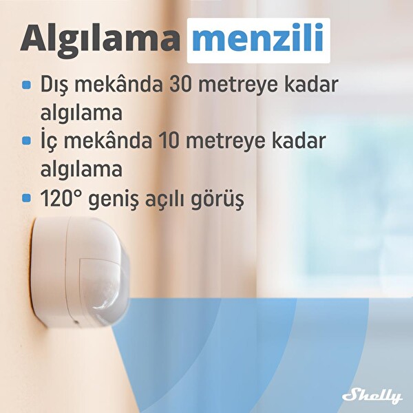 Shelly BLU Motion Bluetooth Hareket Sensörü