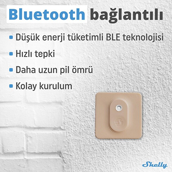 Shelly BLU H&T Bluetooth Sıcaklık ve Nem Sensörü