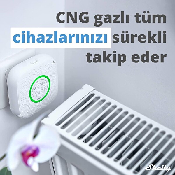 Shelly GAS Akıllı CNG Gaz Dedektörü