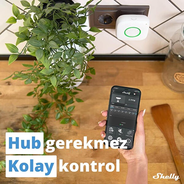 Shelly GAS Akıllı CNG Gaz Dedektörü