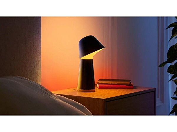 Philips Hue Twilight Renkli Işık Alexa Apple Google Uyumlu Akıllı Uyku ve Uyanma Lambası Siyah