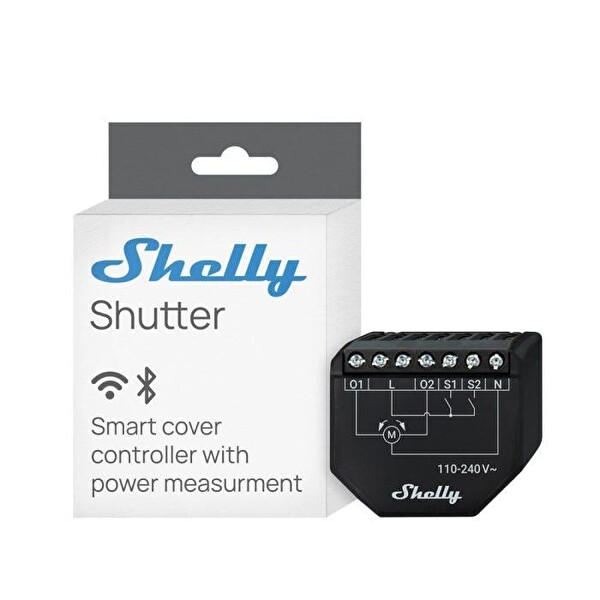 Shelly Shutter Akıllı Panjur Kontrol Rölesi