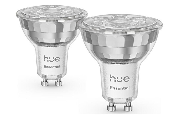 Philips Hue Essential 4.7W GU10 345 Lümen Renkli Akıllı Spot Ampul - 2'li Eko Paket
