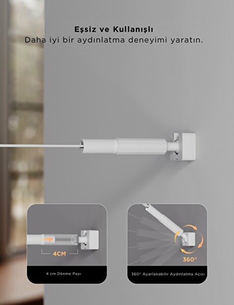 Govee RGBICWW Skyline Duvarlar Arası Kesilebilir LED Şerit - 4 Metre - H61B83H1