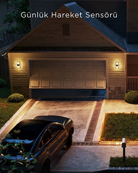 Govee Dış Mekan Hareket Sensörlü Duvar Aydınlatması IP65 H7078CD1