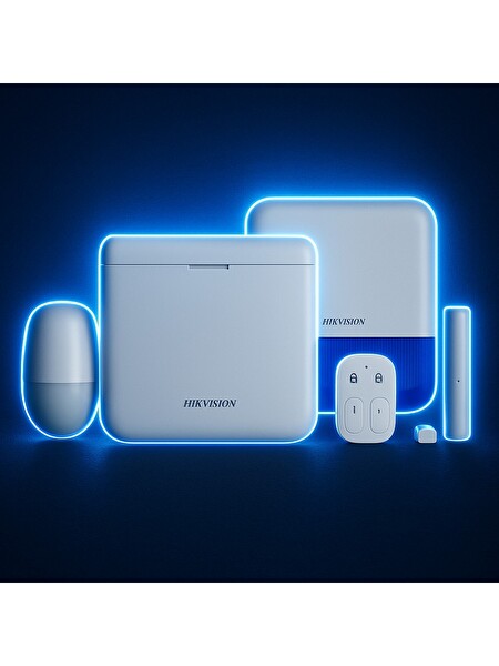 Hikvision DS-PWA64-KIT-WE Ax Pro Kablosuz Alarm Seti Siren Dahil