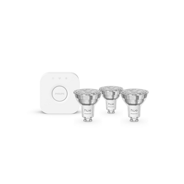 Philips Hue Essential 3'lü GU10 345 Lümen Akıllı Spot Işık Başlangıç Seti