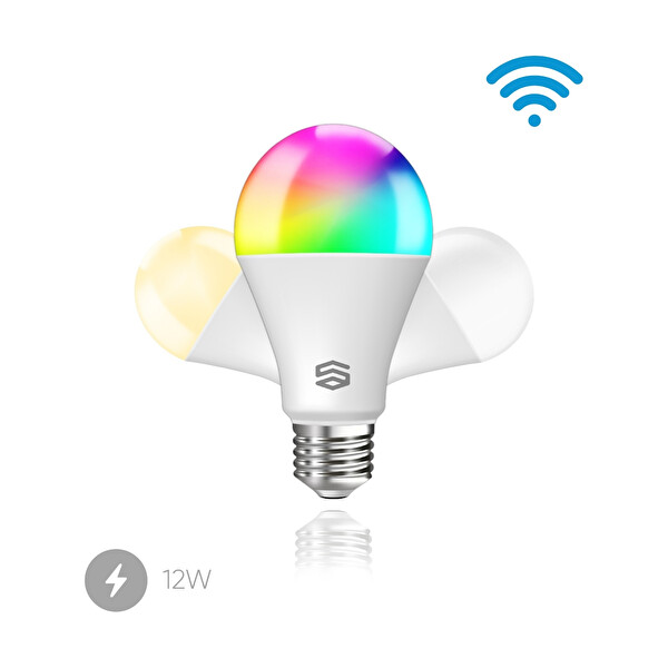 Şımart Akıllı Ampul Wi-Fi RGB 1100 Lümen Yüksek Parlaklık Uygulama Kontrollü