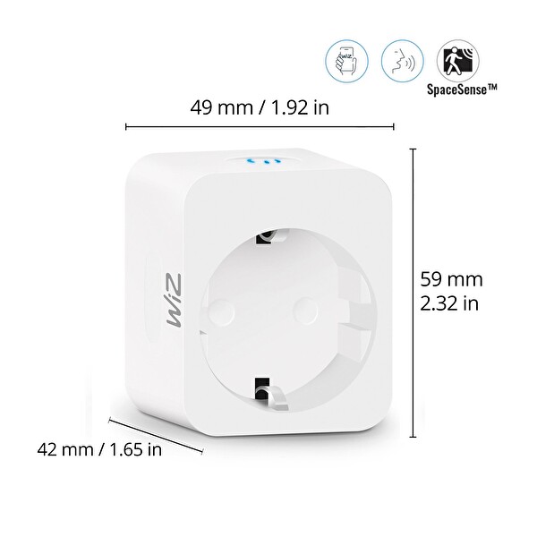 Wiz Akıllı Wi-Fi Priz Beyaz