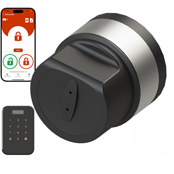 Desi Utopic RX Yapay Zeka Destekli Akıllı Kilit Yüz Tanıma ve Tuş Takımı