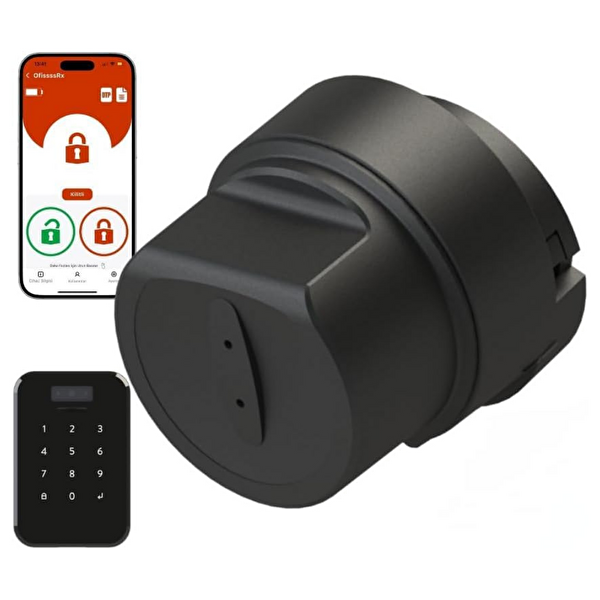 Desi Utopic RXe Yapay Zeka Destekli Akıllı Kilit Yüz Tanıma ve Tuş Takımı