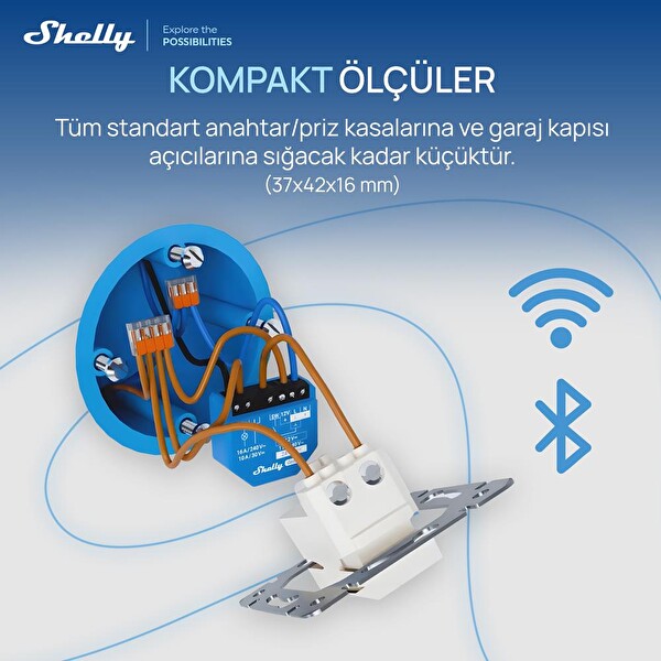 Shelly 1 Gen3 Akıllı Röle