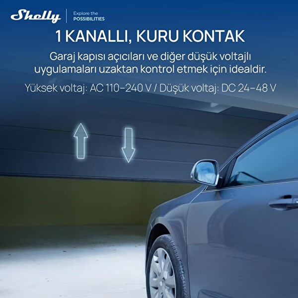 Shelly 1 Gen3 Akıllı Röle