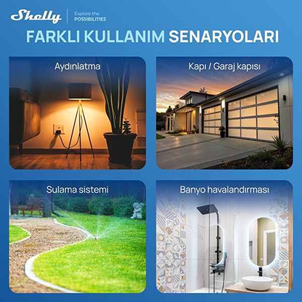 Shelly 1 Gen3 Akıllı Röle