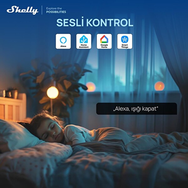 Shelly 1 Gen3 Akıllı Röle