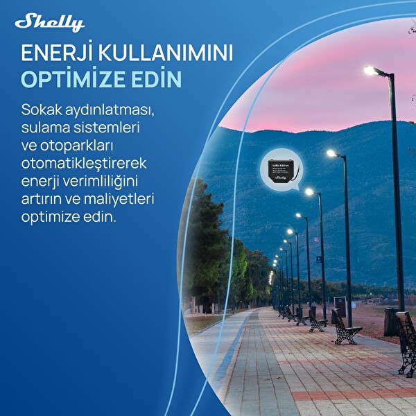Shelly LoRa Add-On Uzun Menzilli İletişim Modülü Akıllı Sensör