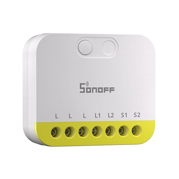 Sonoff MINI-ZB2GS-L Zigbee Nötrsüz 2 Kanallı Akıllı Röle