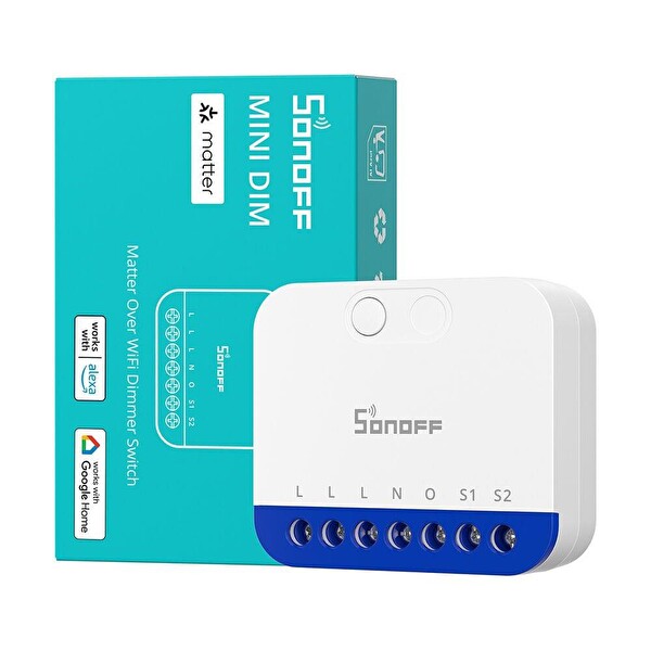 Sonoff MINI-DIM Matter Akıllı Dimmer Röle