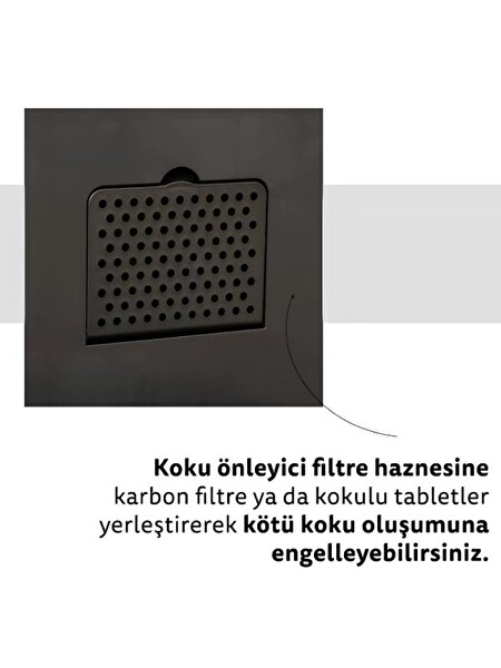 5five Delta Metal Pedallı 30 L Çelik Çöp Kovası