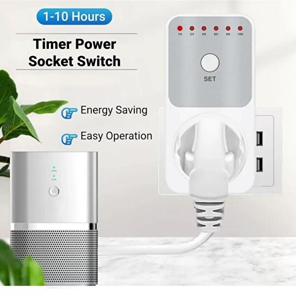 Wellhise TM04 16A 3680W Dijital Zaman Ayarlı Priz