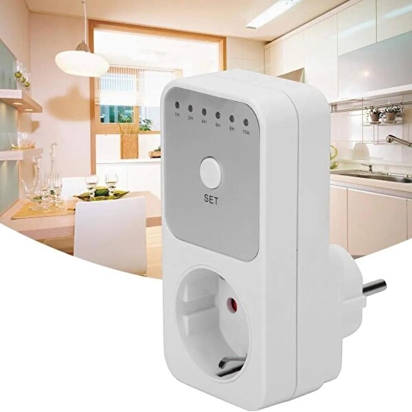 Wellhise TM04 16A 3680W Dijital Zaman Ayarlı Priz