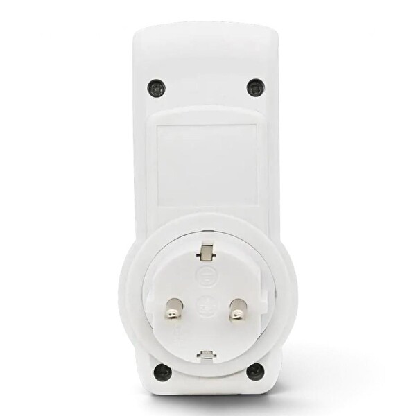 Wellhise YK02-GR-2+1 2'li Uzaktan Kumandalı Priz 3680W
