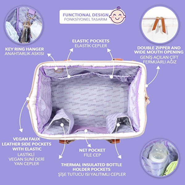 Milk&Moo Anne Bebek Taba Bakım Çantası