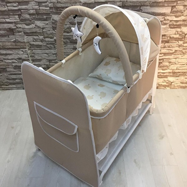 Almira Kids 18 Parça Çift Yön Bebek Arabası Beşik Ana Kucağı Yürüteç Küvet Puset Bebek Çeyiz Seti