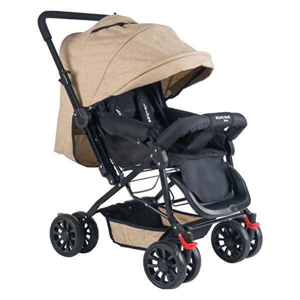 Lets Go Baby Çift Yön Bebek Arabası Beşik Ana Kucağı Yürüteç Küvet Takımı 12 Parça Bebek Çeyiz Seti