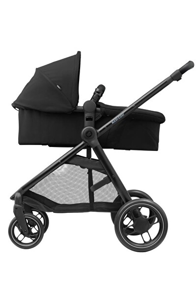 Maxi-Cosi Zelia3 2'si Bir Arada Portbebeli Essential Siyah Bebek Arabası