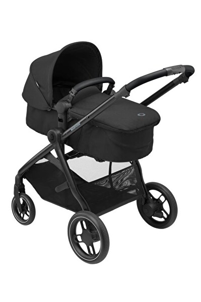 Maxi-Cosi Zelia3 2'si Bir Arada Portbebeli Essential Siyah Bebek Arabası