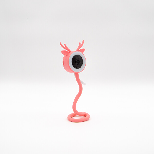 Neutron Geyik Figürlü Pembe Bebek Kamerası