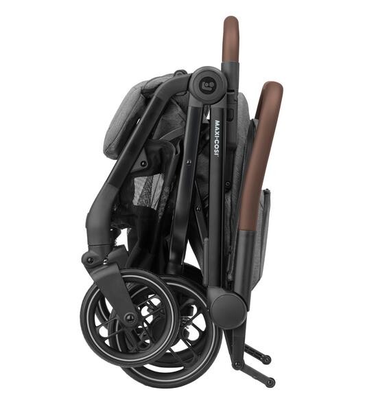 Maxi-Cosi Soho Kompakt Seyahat Sistem Olabilen Otomatik Katlanan Gri Bebek Arabası