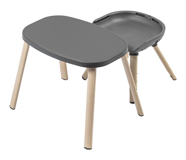 Maxi-Cosi Moa 8’i Bir Arada Çok Fonksiyonlu Beyond Graphite Eco Yükseltici Tabure Yazı Masası ve Mama Sandalyesi