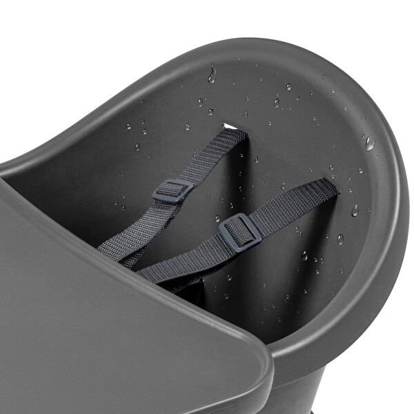 Maxi-Cosi Moa 8’i Bir Arada Çok Fonksiyonlu Beyond Graphite Eco Yükseltici Tabure Yazı Masası ve Mama Sandalyesi