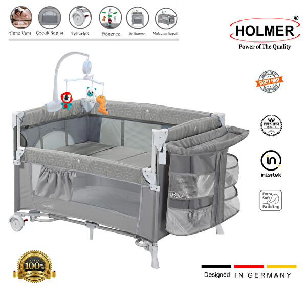 Holmer Maxi Comfort Coolstyle Anne Yanı-Deluxe Kumaş Premium Oyun Parkı-Anne Yanı 70x110 CM