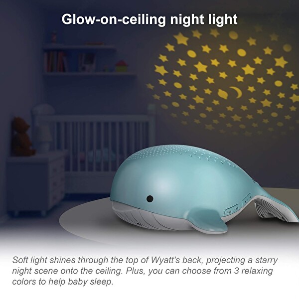 Vtech BC8312 Wyatt Balina Hikayesi Anlatımı Bebek Uyku Emziği