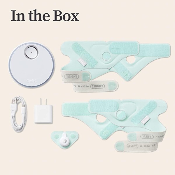 Owlet Akıllı Bebek Monitörü Canlı Nabız Oksijen Takibi Mavi Dream Çorap