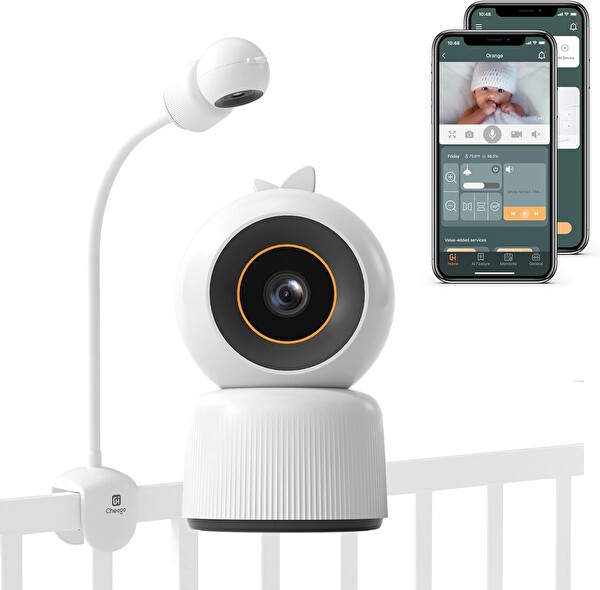 Akıllı Bebek Monitörü Paketi - 3 MP HD Video Monitörü