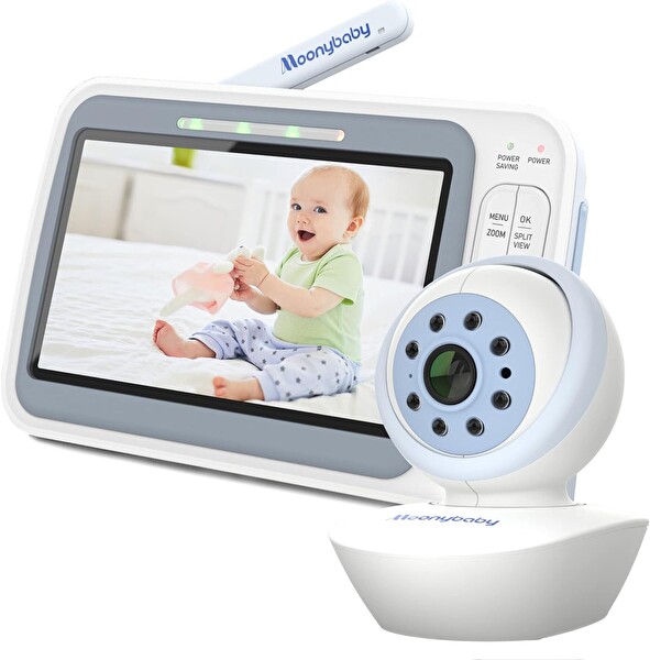 5" 720P HD Uzaktan Eğim Kameralı Bebek Monitörü