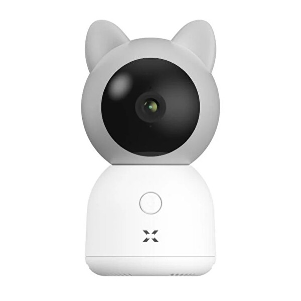 Xenon Smart Akıllı Bebek Kamerası Sıcaklık ve Nem Ölçen Ninni Çalan Çift Yönlü Ses İletişimli Bebek İzleme Monitörü X7201