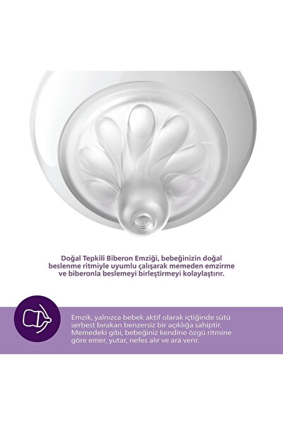 Philips Avent Doğal Tepkili Natural Response 2'li Biberon Emziği No:6 6 Ay