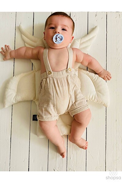 Pamuk Atölyesi Antilop Melek Kanatlı Küçük Mama Sandalyesi Minderi - Beyaz