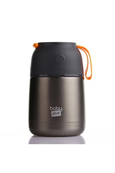 Baby Plus Vakumlu Çift Taraflı Bebek Mama Saklama Termosu 450 ML